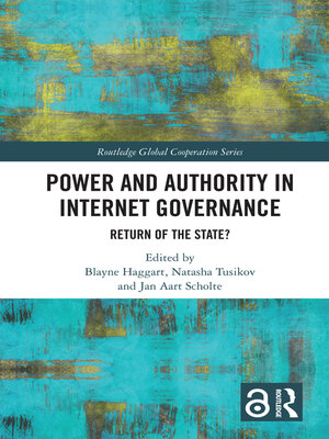 cover image of Power and Authority in Internet Governance